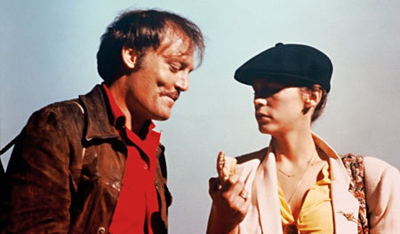 Stacy Keach and Jamie Lee Curtis have great chemistry in Roadgames.