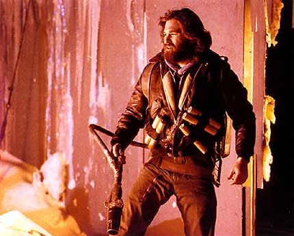 Kurt Russell in another badass iconic role for John Carpenter. 